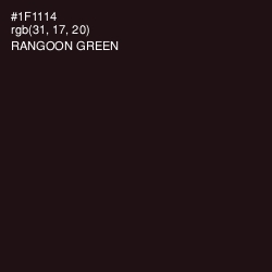 #1F1114 - Rangoon Green Color Image